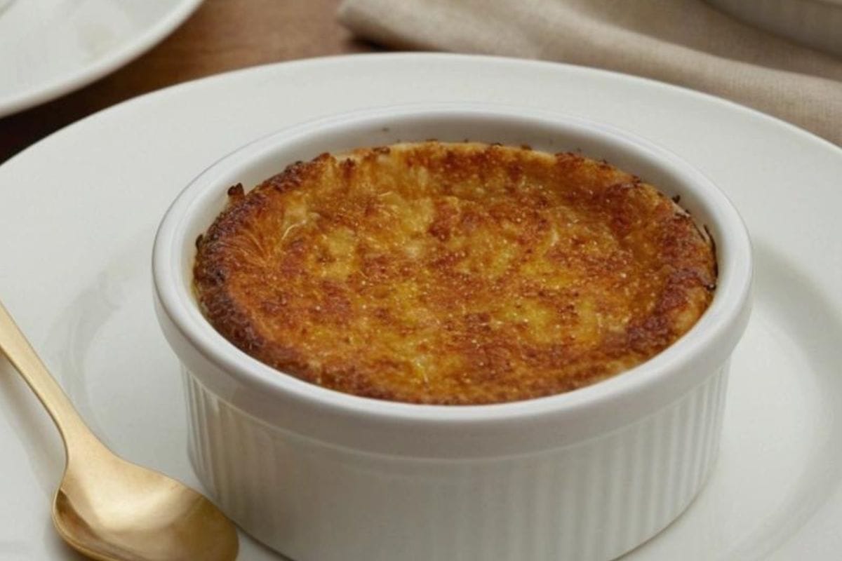 Creamy Crab Brulee with Caramelized Top