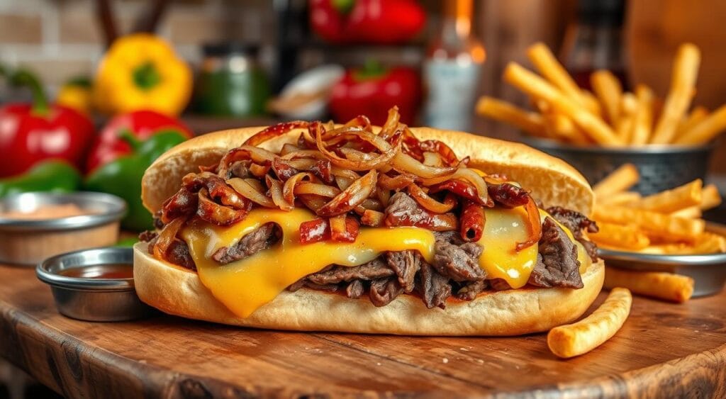 Cheesy Philly Steak