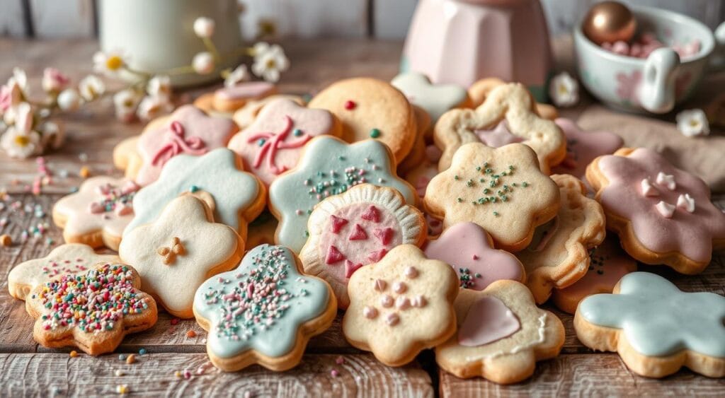 Decorating wafer cookies