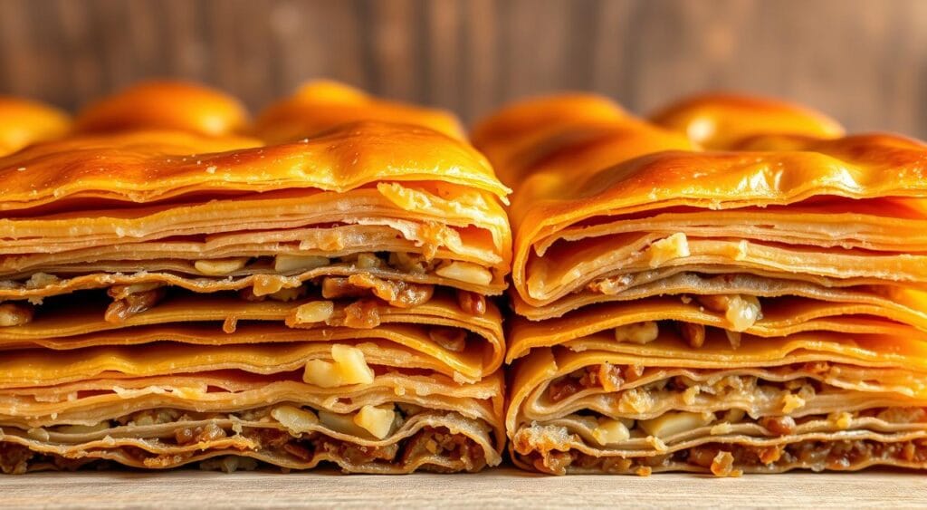 baklava layers