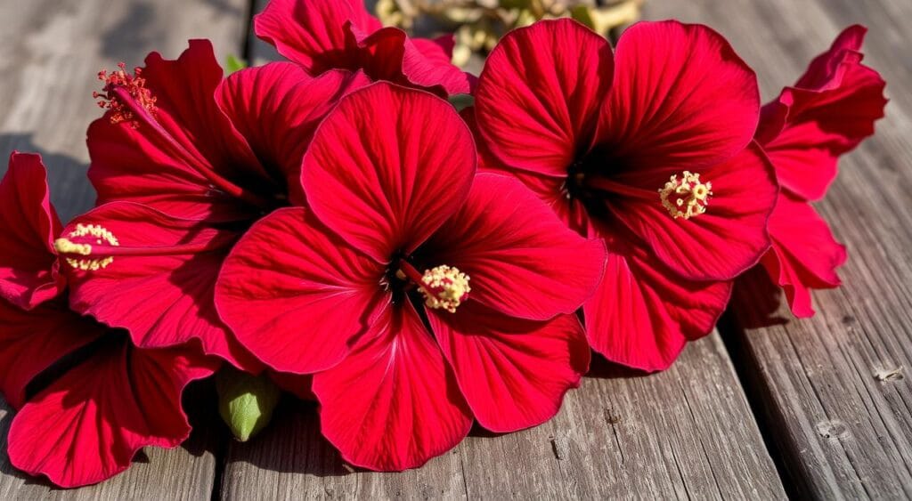 dried hibiscus flowers