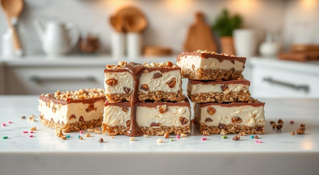 ice cream crunch bar assembly