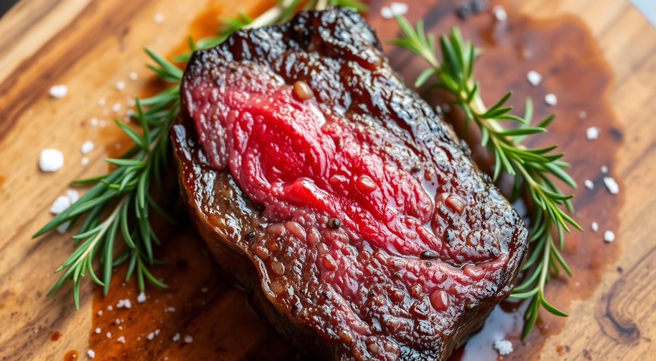 Perfectly Cooked Rare Steak: A Meat Lover's Guide