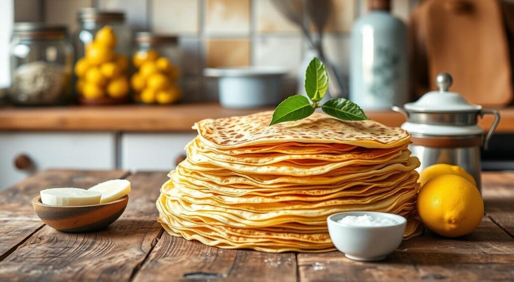 French crepes storage