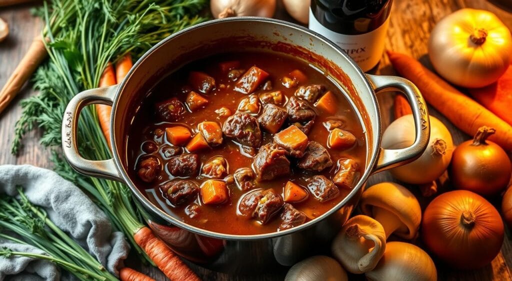 French slow-cooked dish