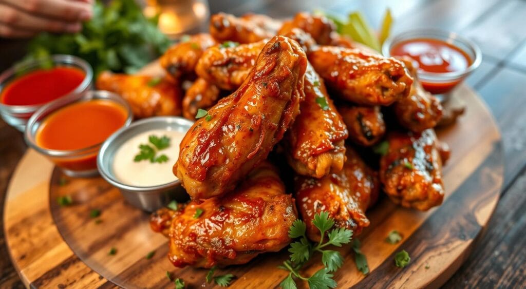 baked chicken wings
