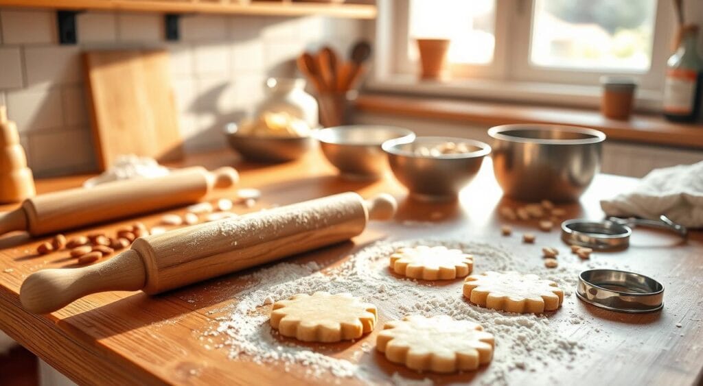 baking cookies