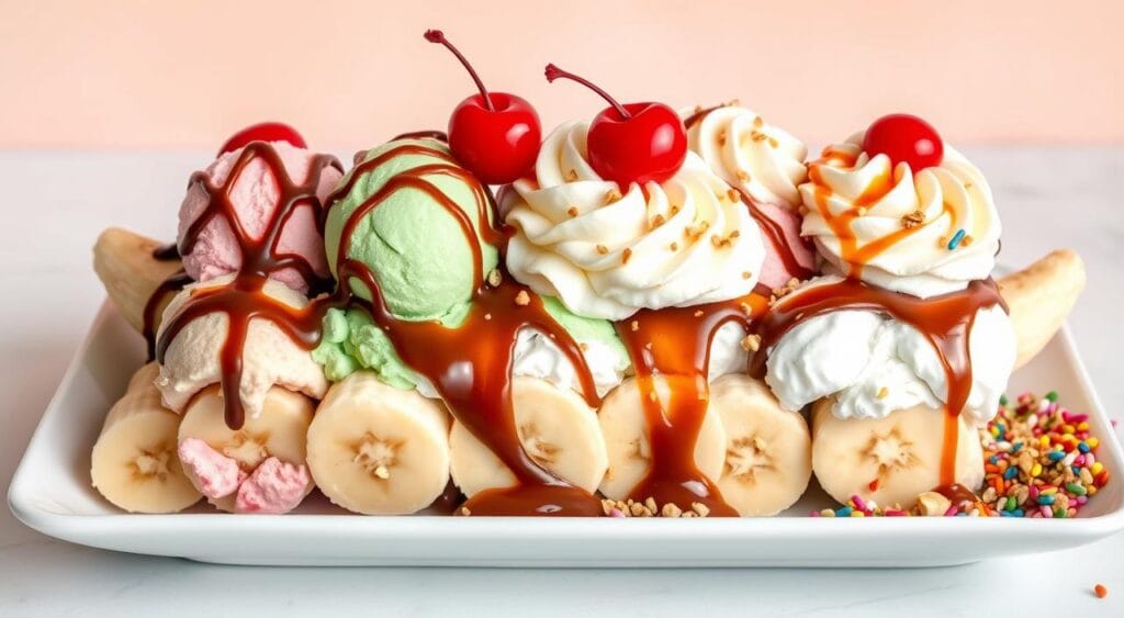 banana split toppings