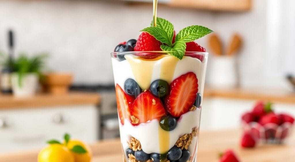 berry yogurt parfait