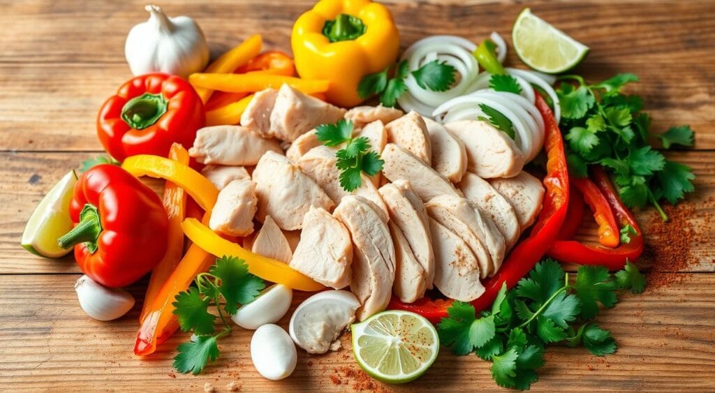 chicken fajitas ingredients