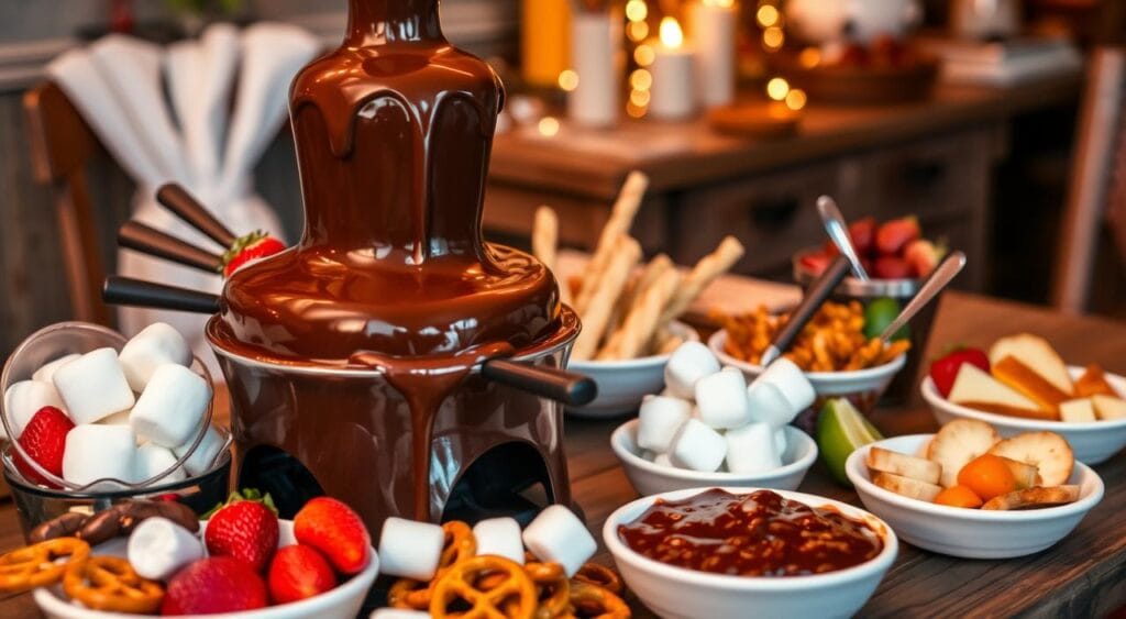 chocolate fondue