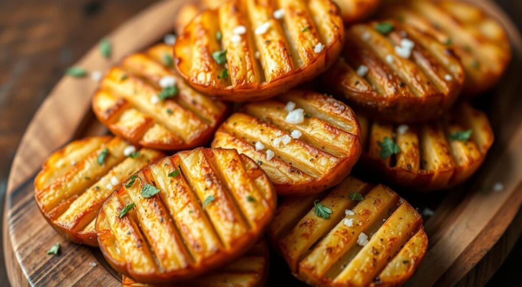 crispy baked potatoes