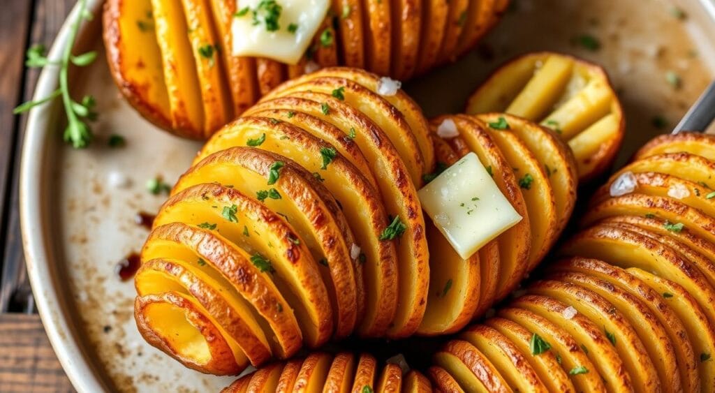 crispy baked potatoes