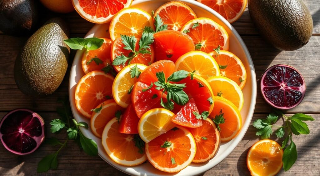 fresh citrus salad
