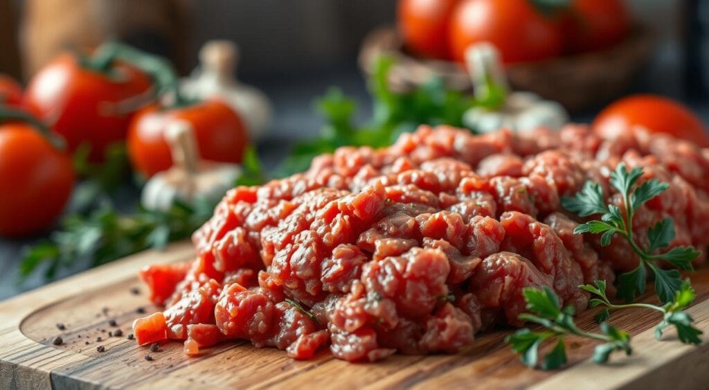 ground meat