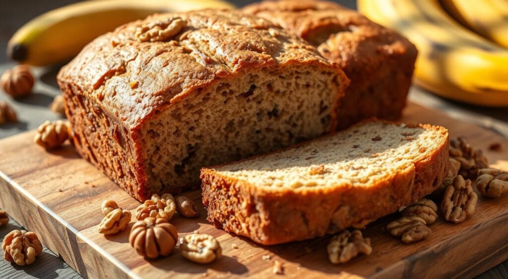 homemade banana nut bread