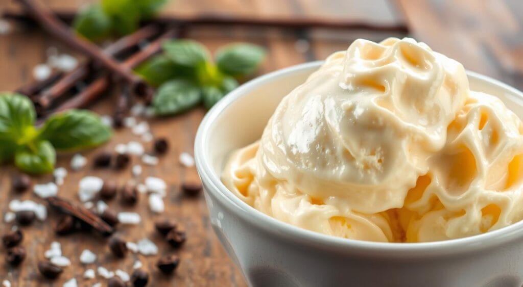 homemade ice cream