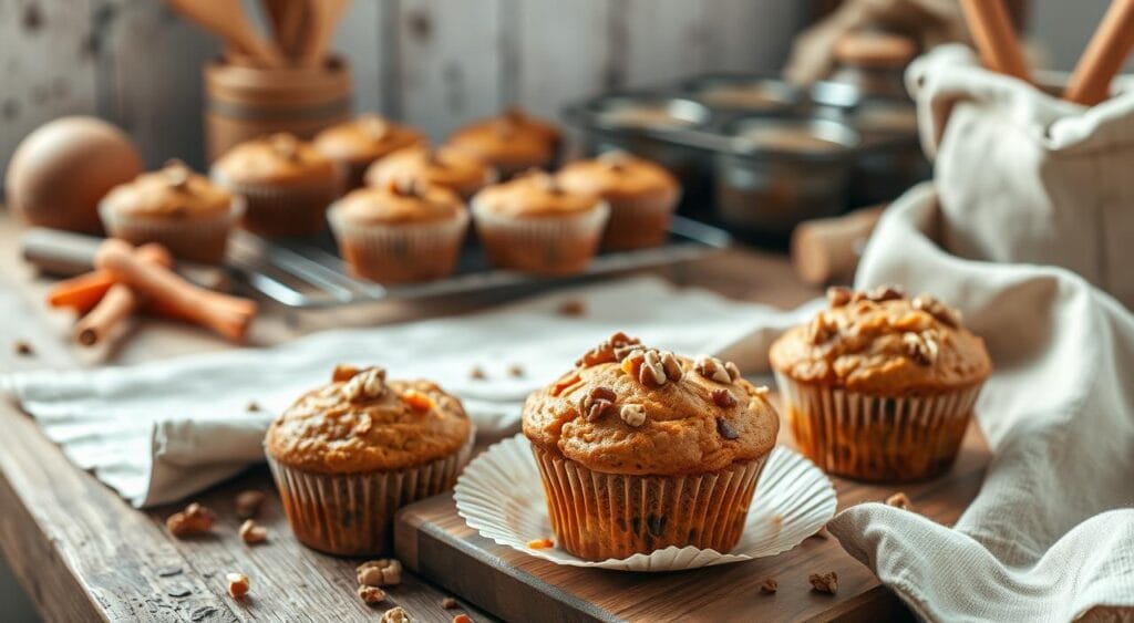 nutty muffins