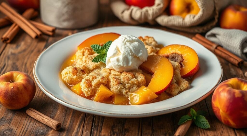 peach cobbler dessert recipes