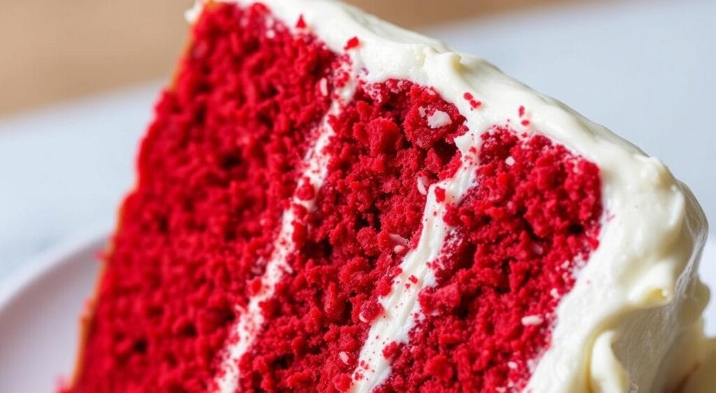 red velvet cake texture