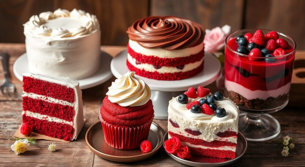 red velvet cake variations